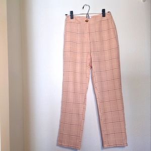 Princess Poly Pink Plaid Pants
